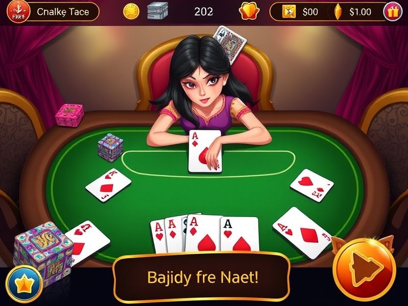 Play Teen Patti with virtual cards and fun modes. No real money—pure entertainment!