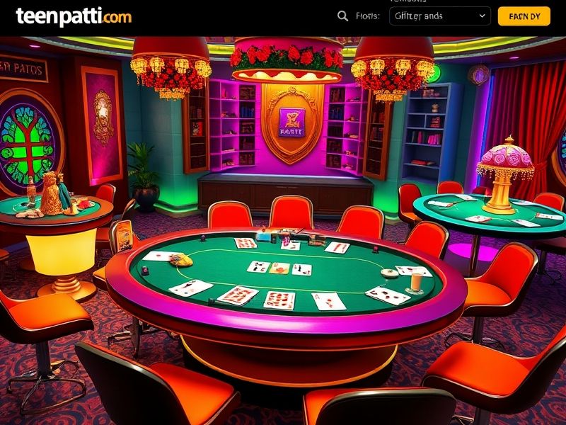 Play Teen Patti with virtual cards and fun modes. No real money—pure entertainment!